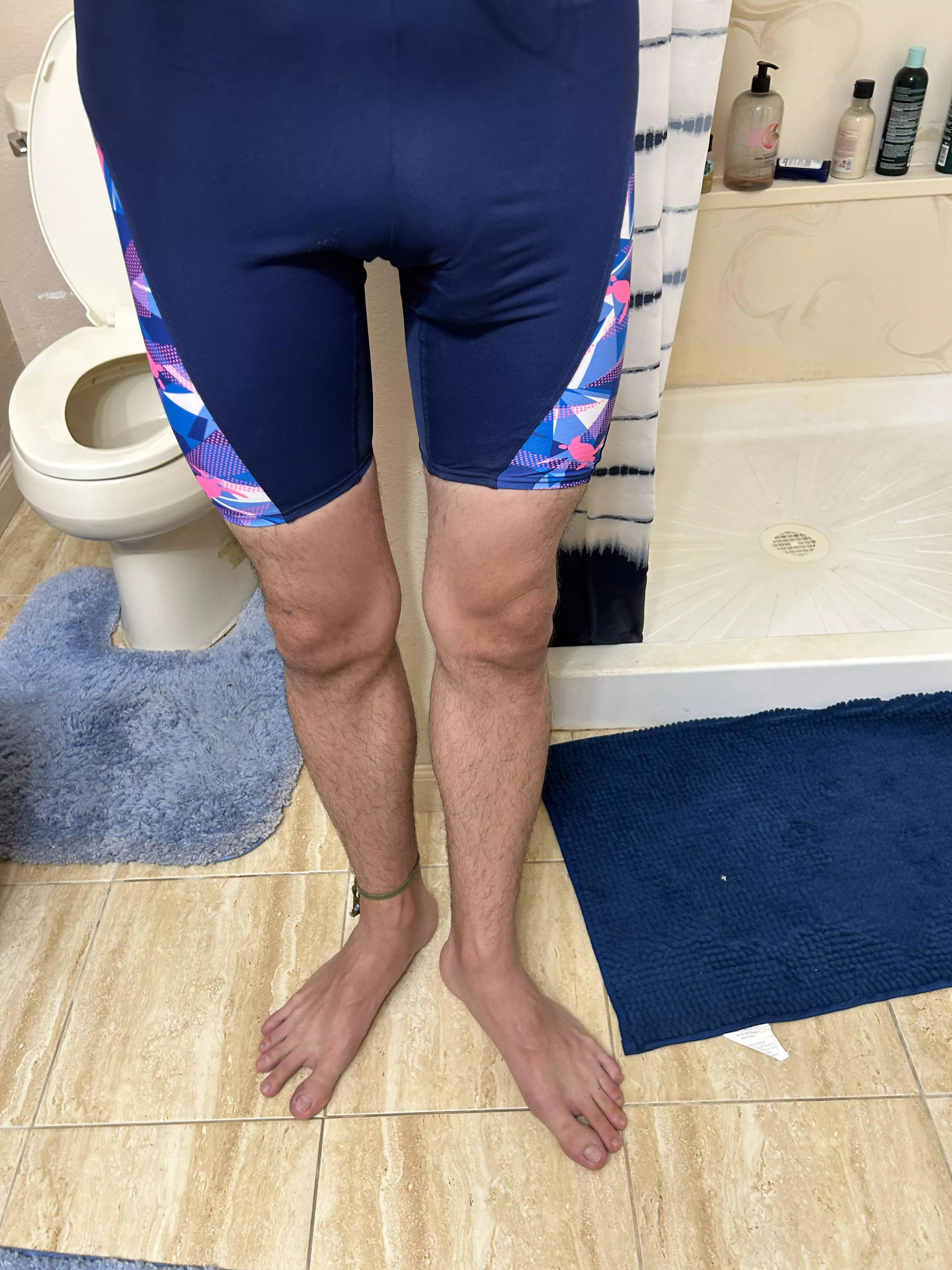 getting ready for swim practice, wish me luck 