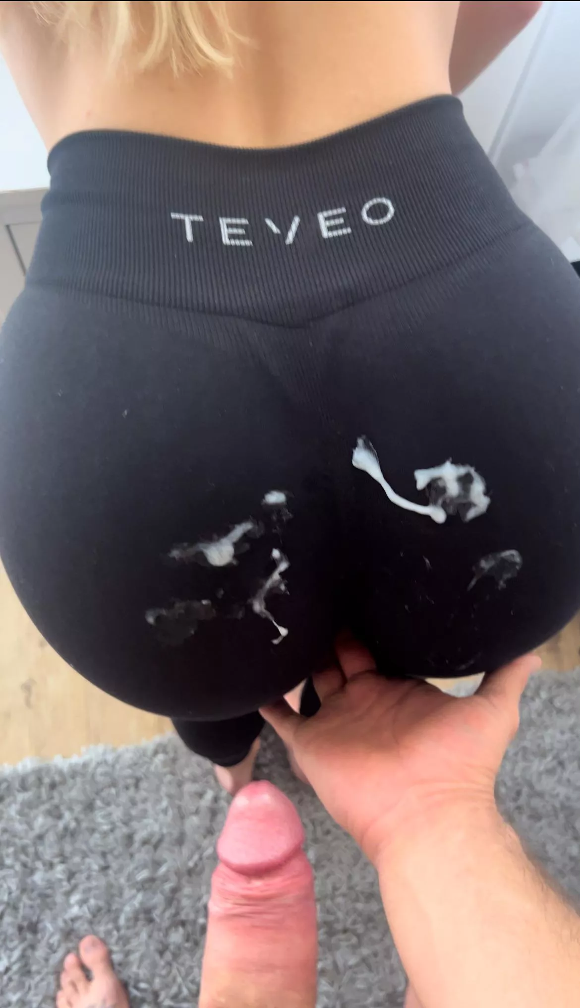 Good shot on my ass in leggings