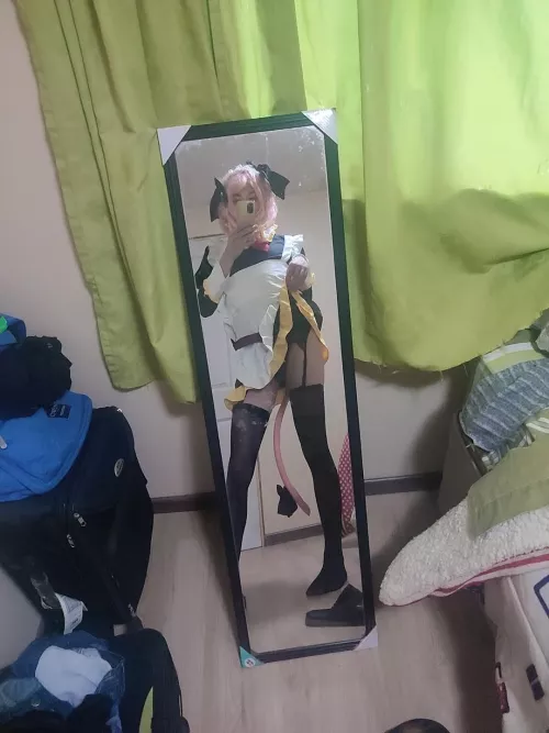 I feel cute with Astolfo Cosplay 🤭