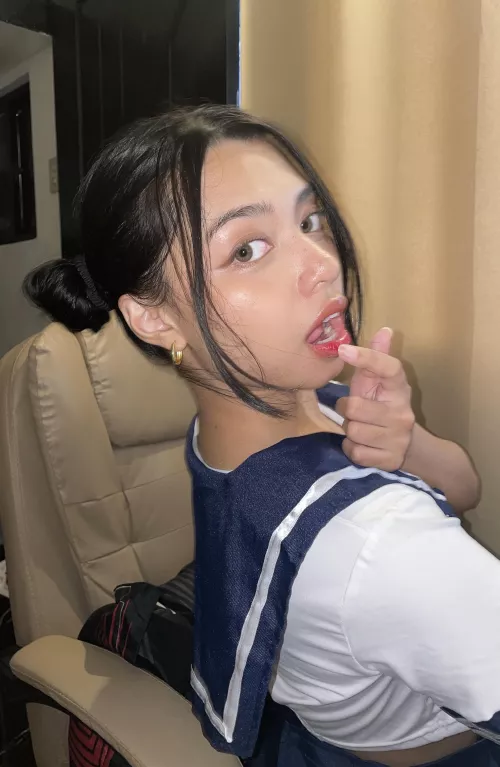 I love it when you call me a good girl cuz we both know I'm not