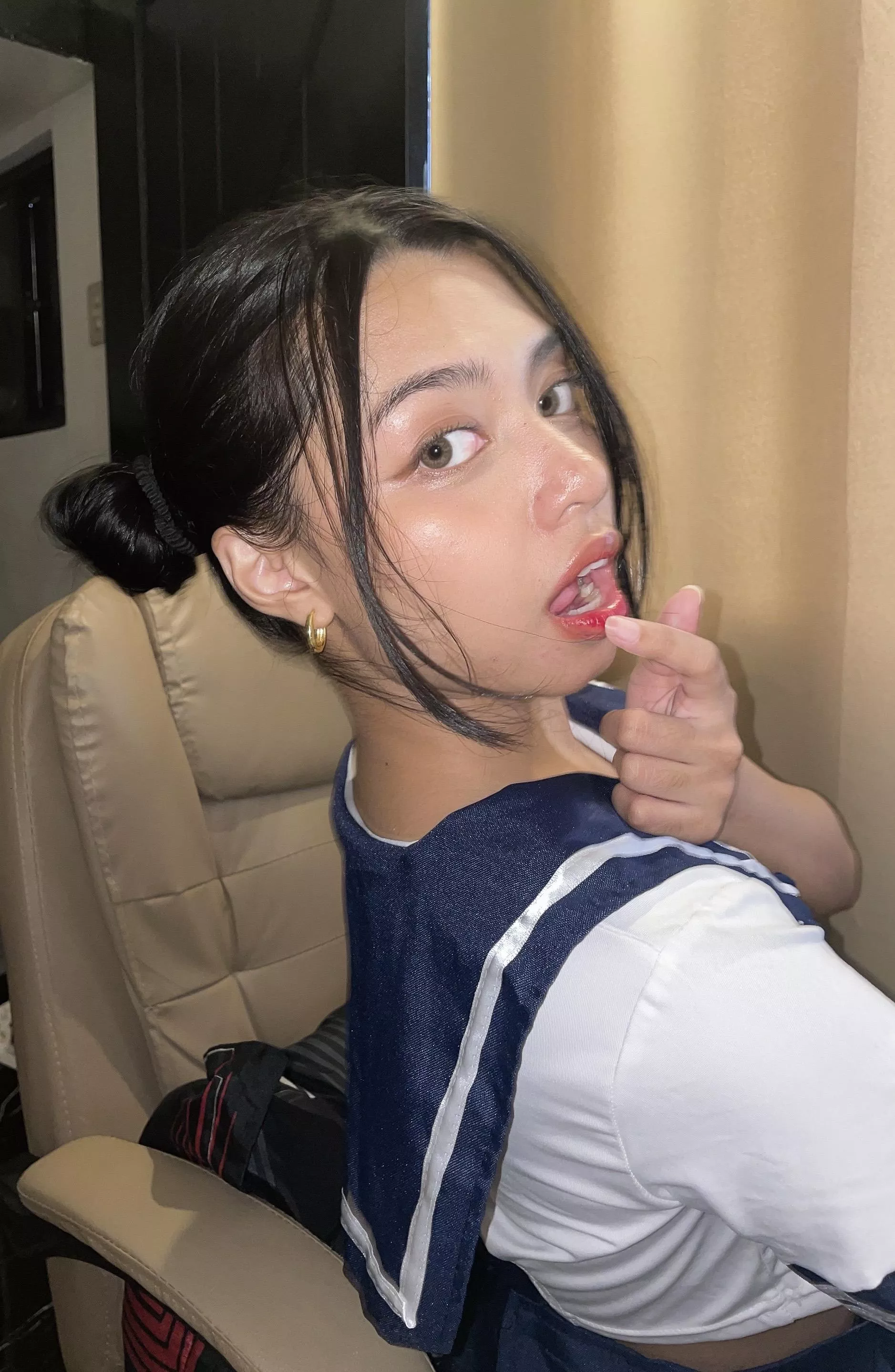 I love it when you call me a good girl cuz we both know I'm not