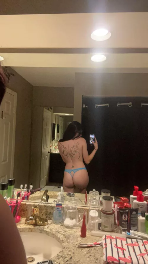 I want to be filled from behind