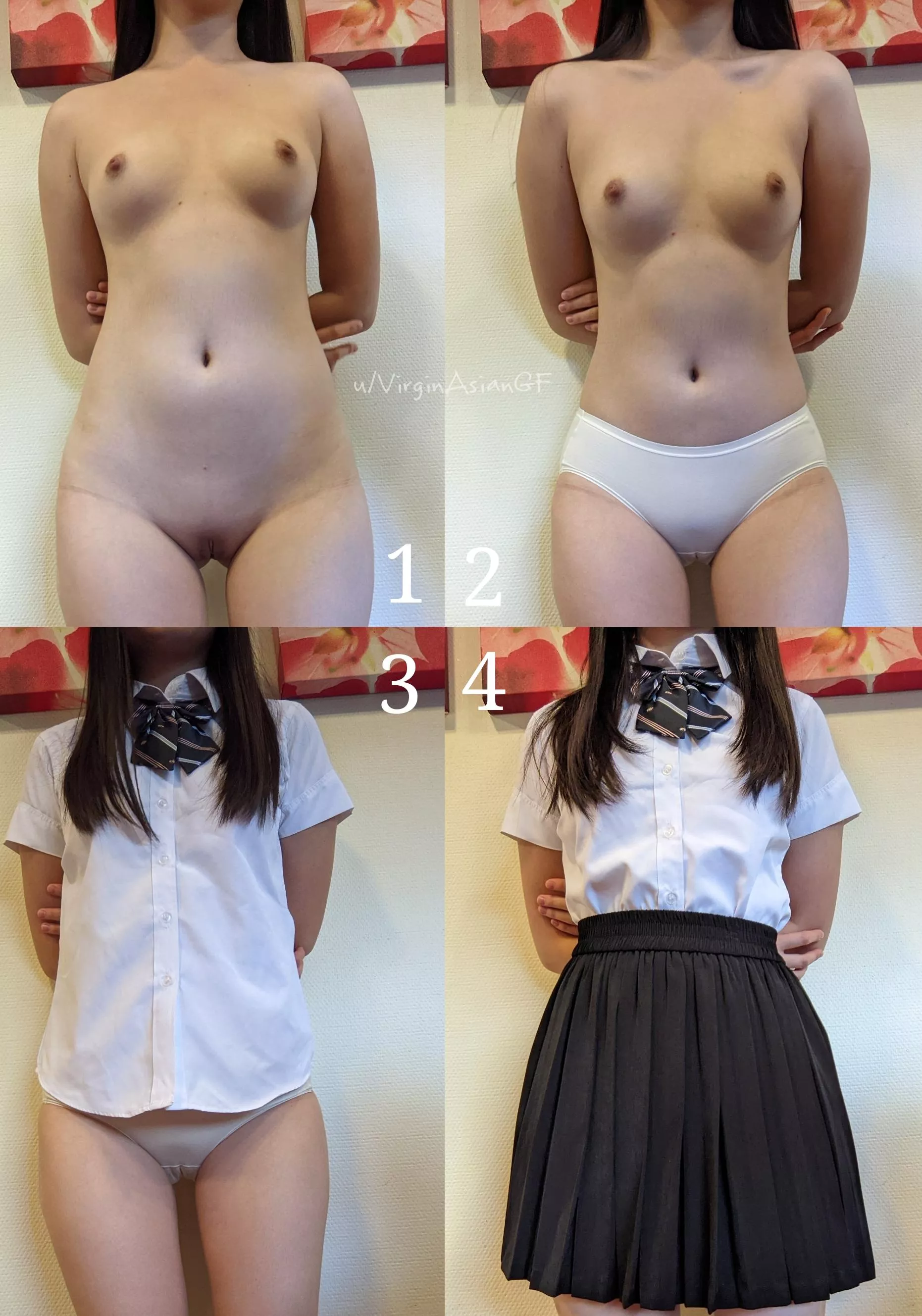 I'm a tiny Japanese college student...which number makes you want to fuck me the most?