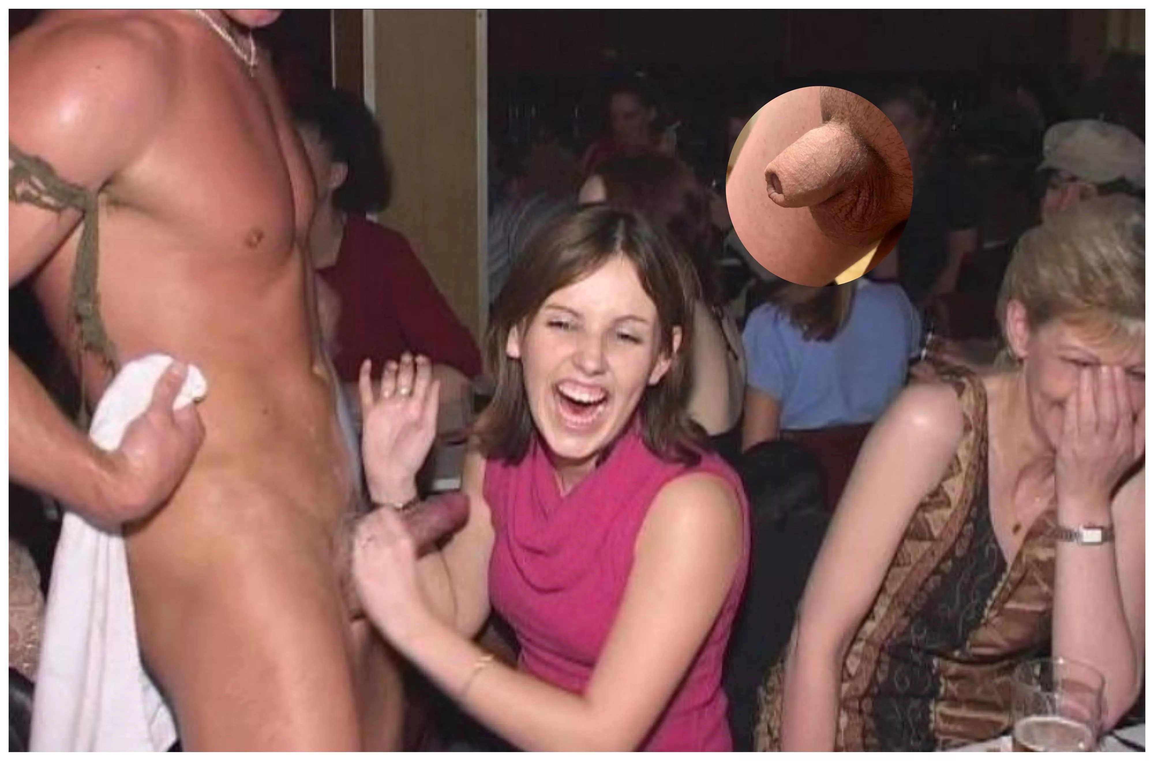 Imagine her going back to her hubby’s little dick tonight. 😂