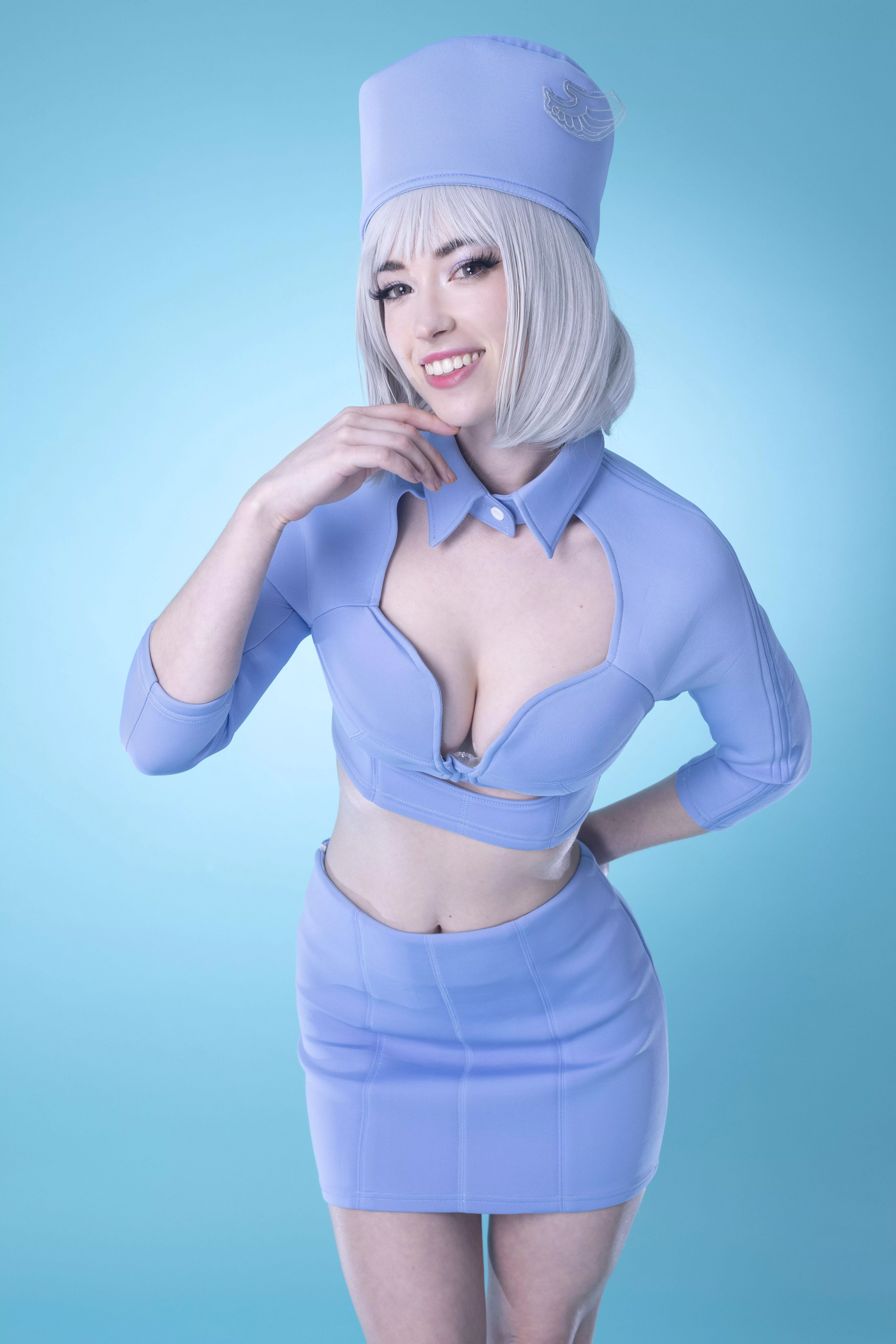 Me as Flight Attendant from 5th Element (morganlefoycos)