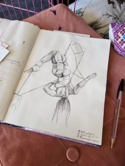 Morning sketch by me