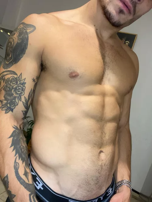 Ready to get lost in my six-pack? 