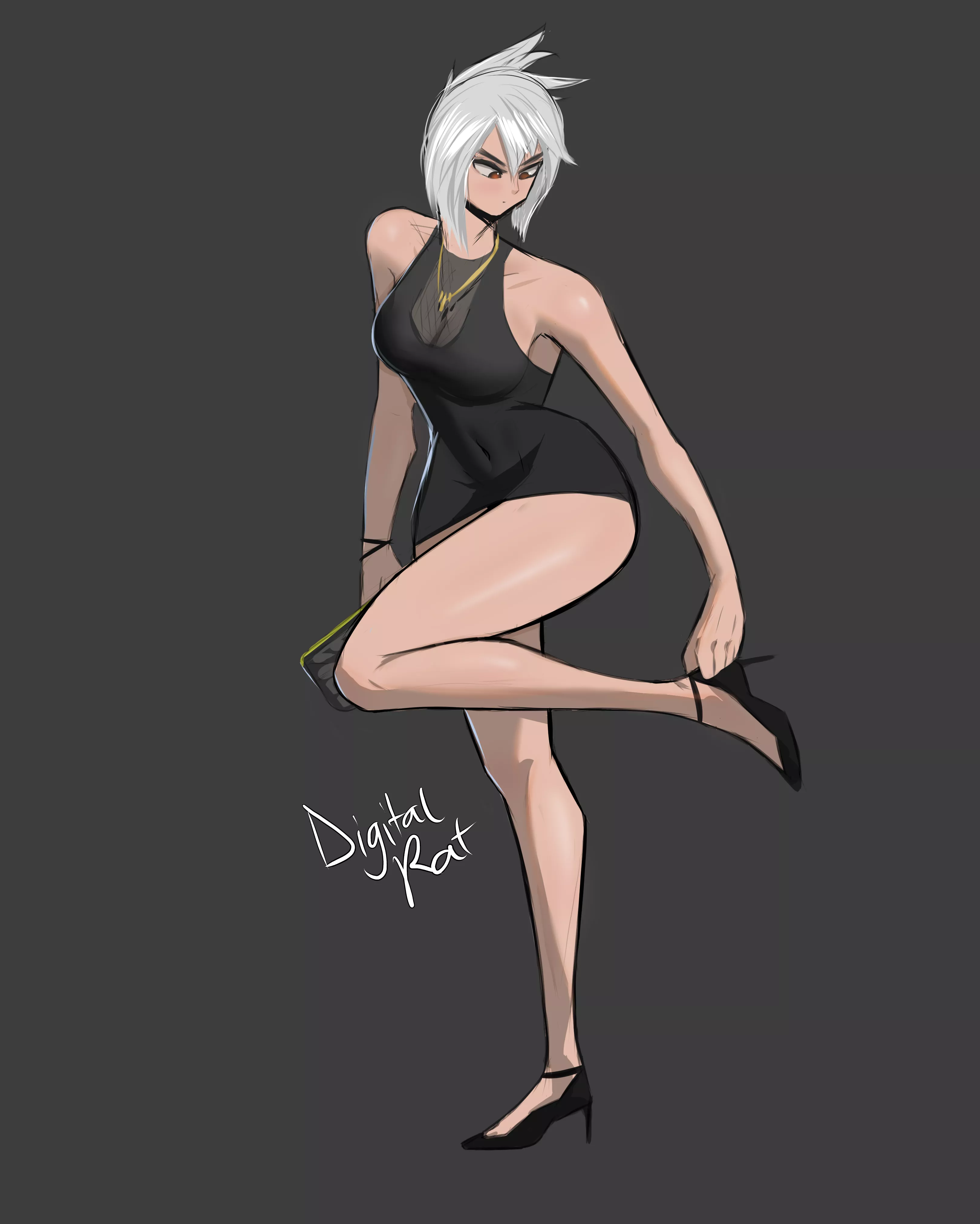Riven's night out (Digital Rat)