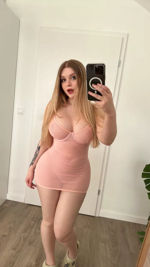 Still kinda insecure about my chubby tummy…would you still fuck me?