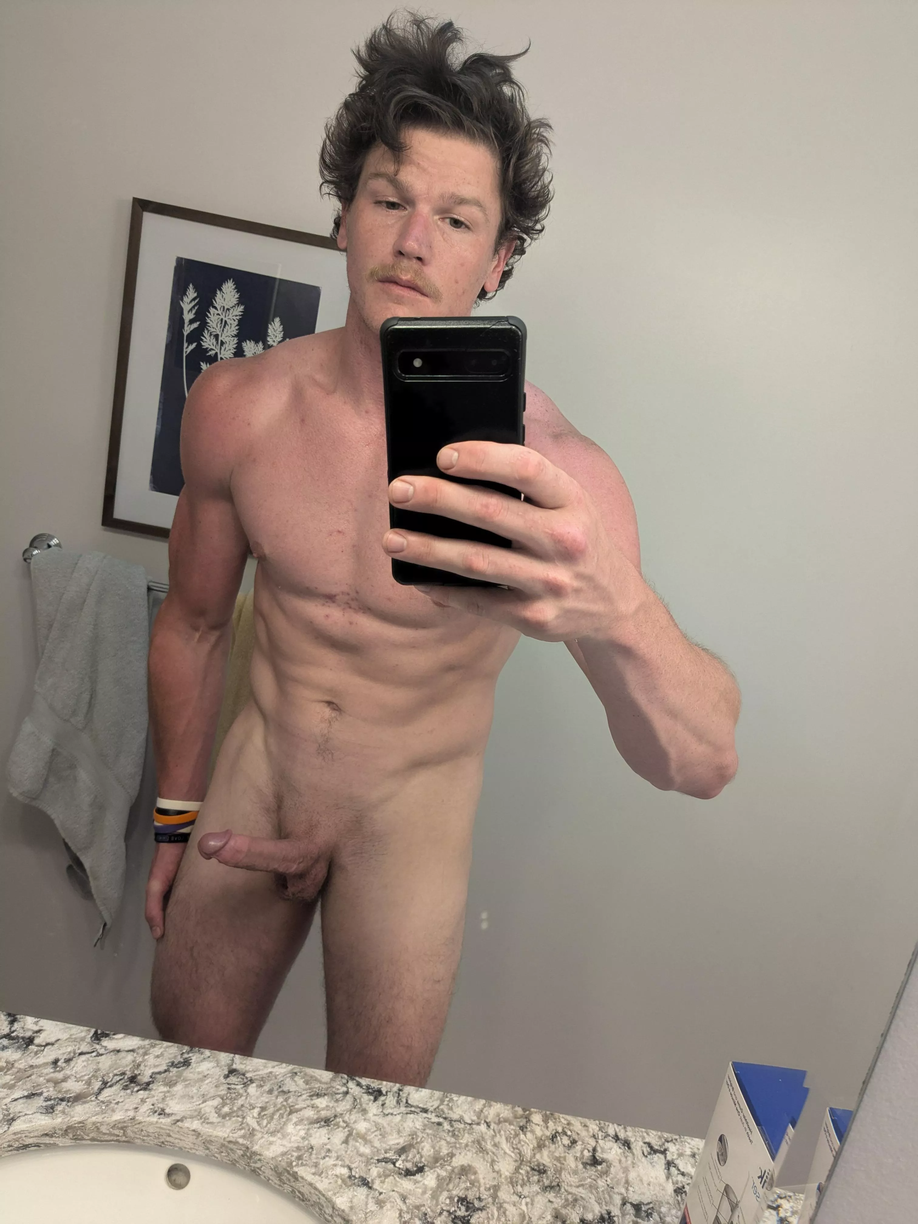 Tall and ripped. 6'3 200 lbs