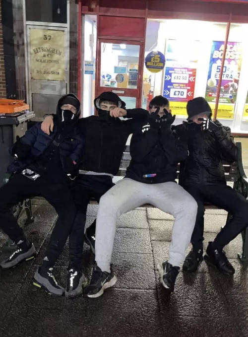 This group ain’t got one chav or scally on it!