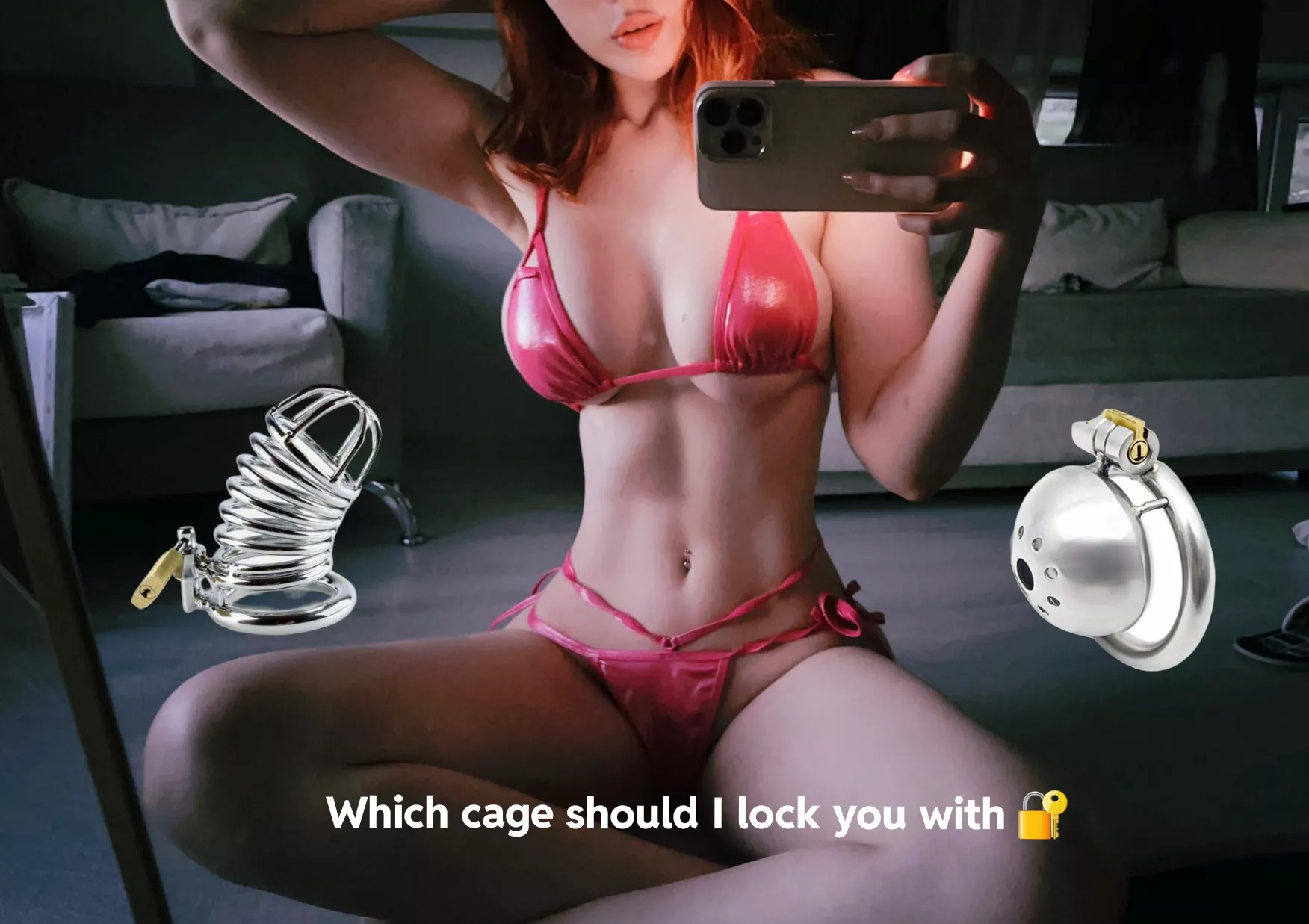 Which cage should I lock you with 🔐 