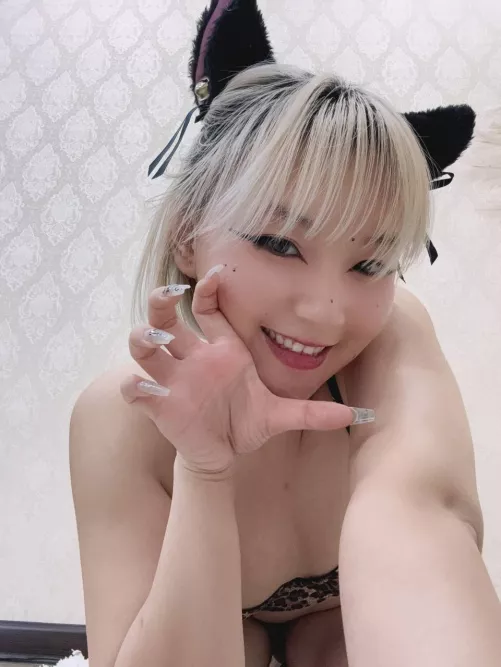 Would you let a cat girl lick you clean?
