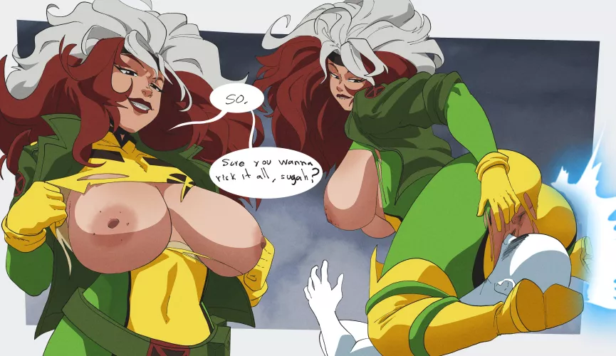 A faceful of Rogue (Inker Comics) [X-MEN]