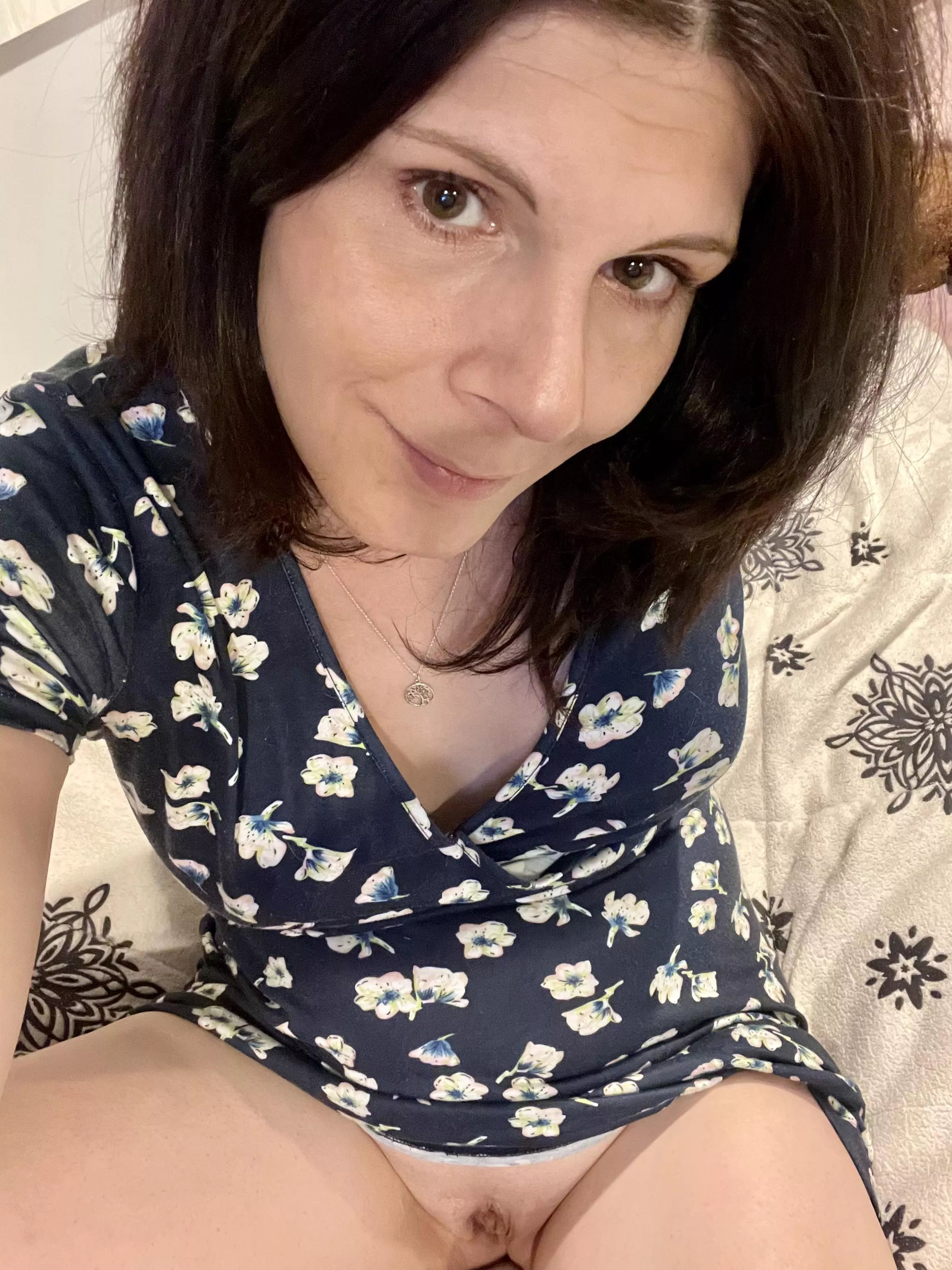 Dresses give the most tantalizing peek (42F)