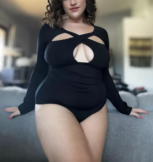 I love my breasts in this bodysuit