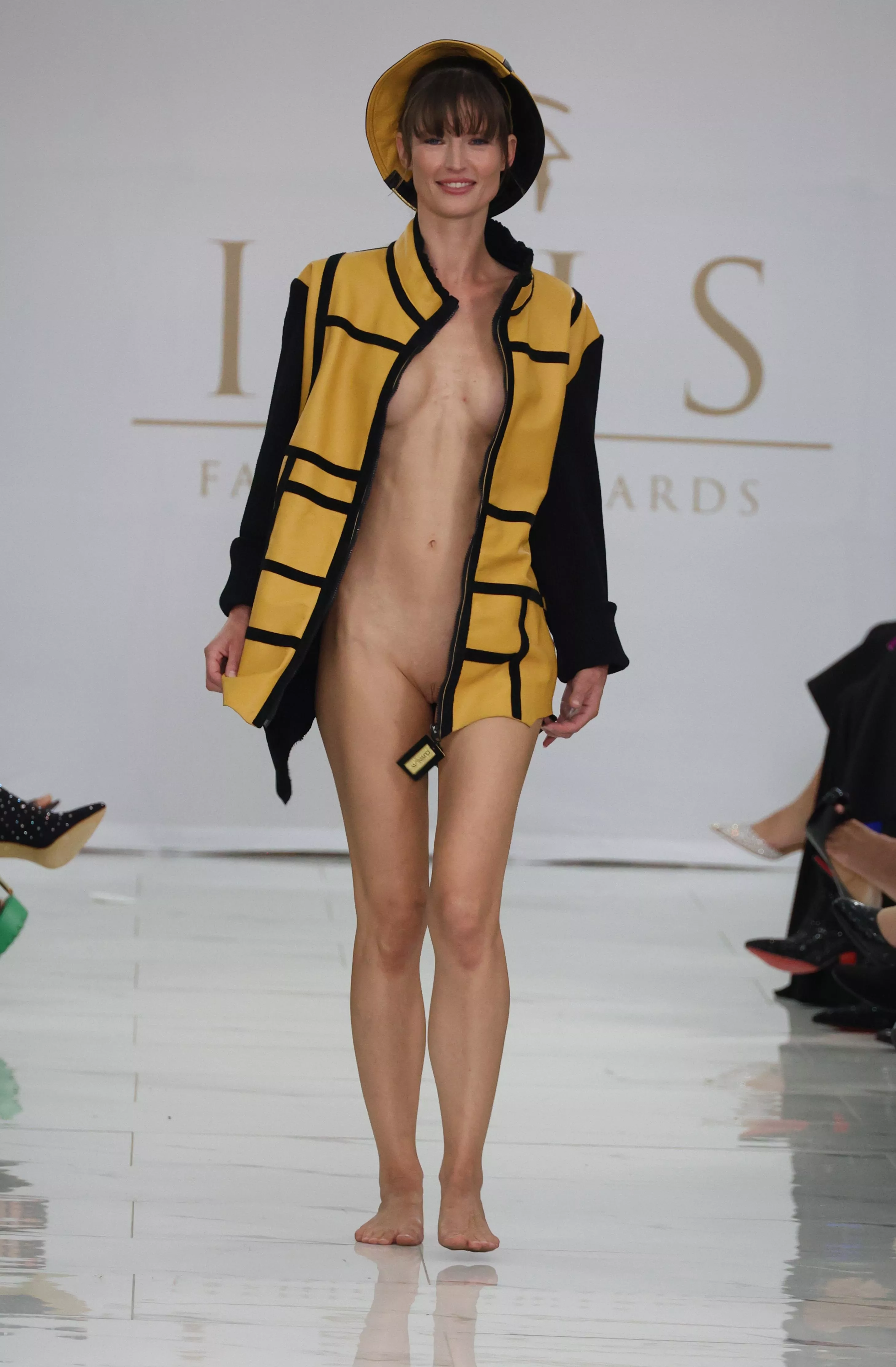 Isis Fashion Awards 2024 (Nude Accessory Runway Catwalk Show) Cynthia Cremer