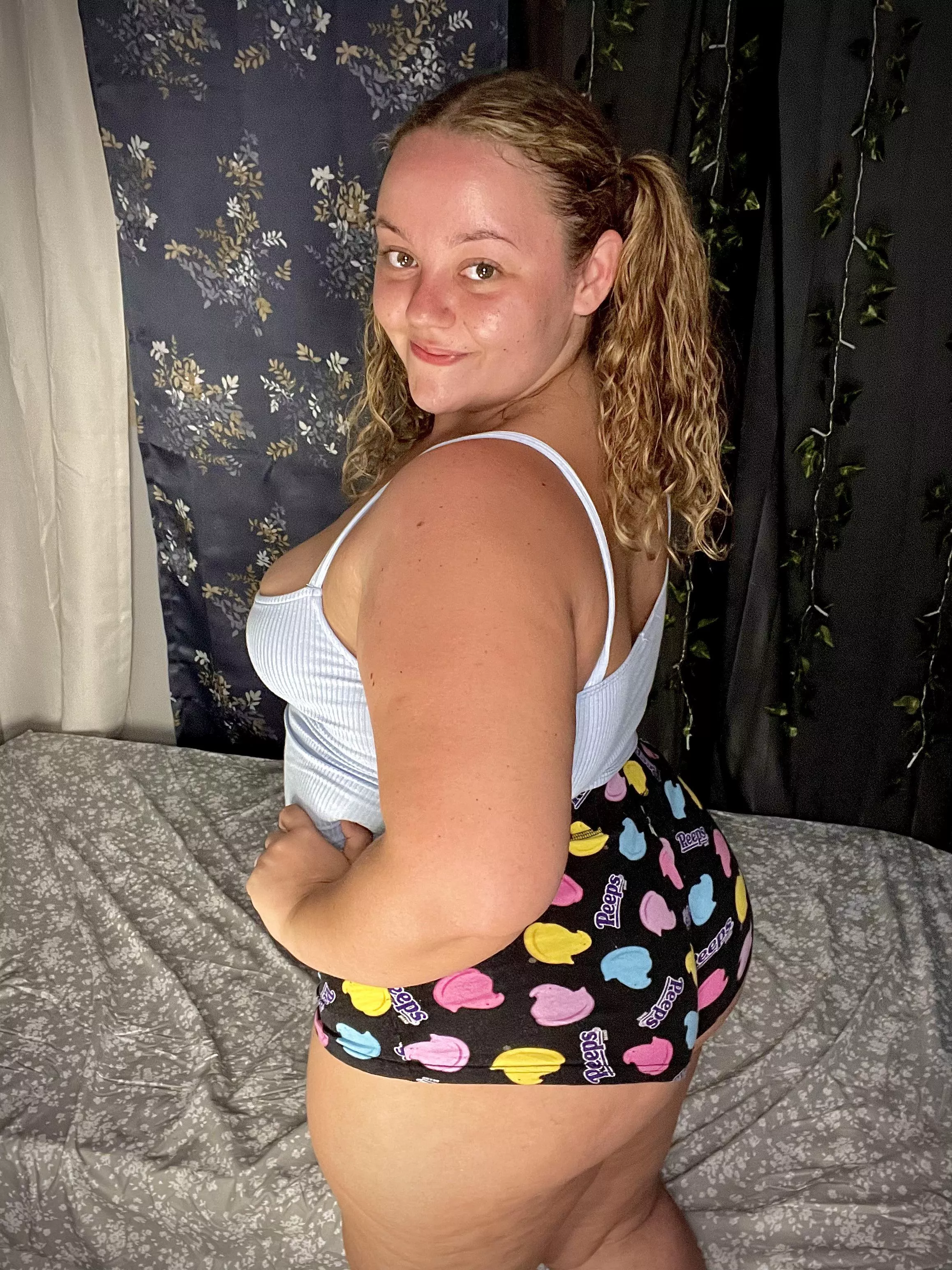 Just a girl in her PJs (5’4, 250lb)