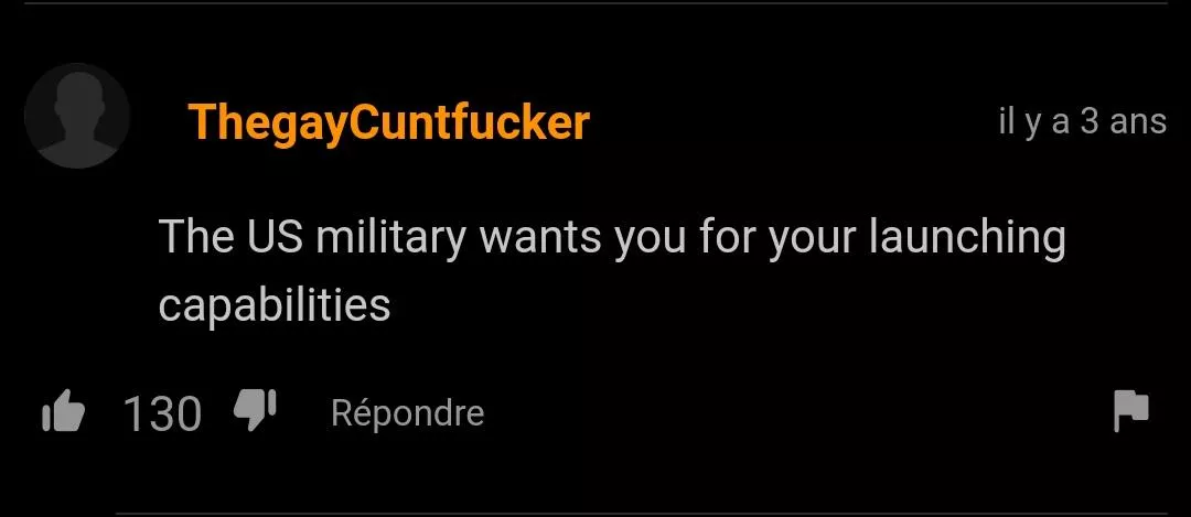 On a video of a men cumming A LOT on the girl's face