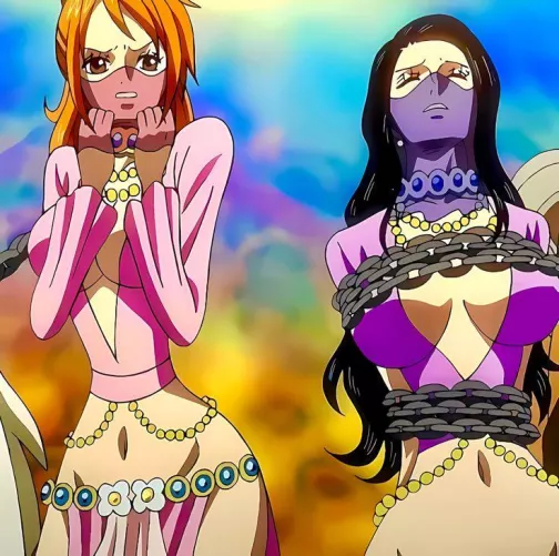 People who enjoy jerking off to Pics from the Anime of Nami or Robin...DM ME... 