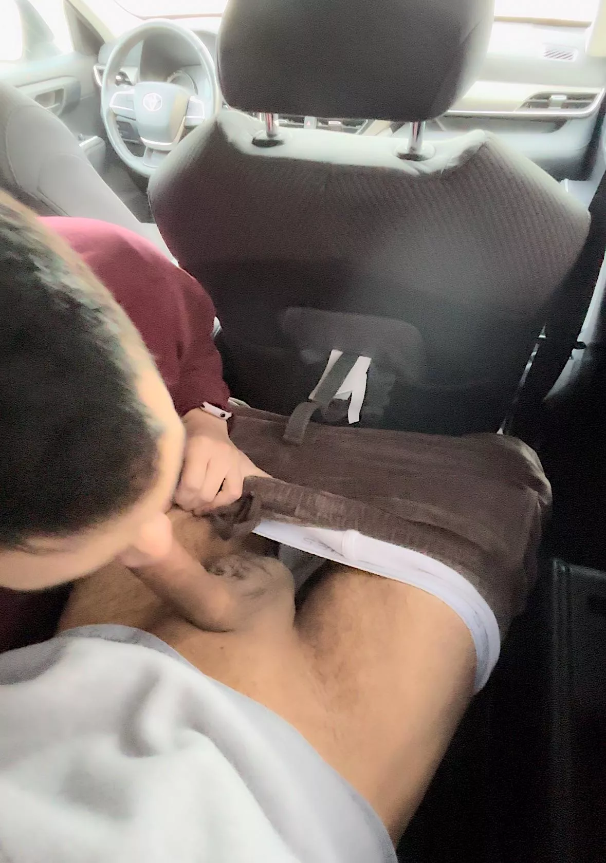 Uber driver noticed I was looking sad, so after telling him that my gf had just left me the night before he proceeded to get in the back with me