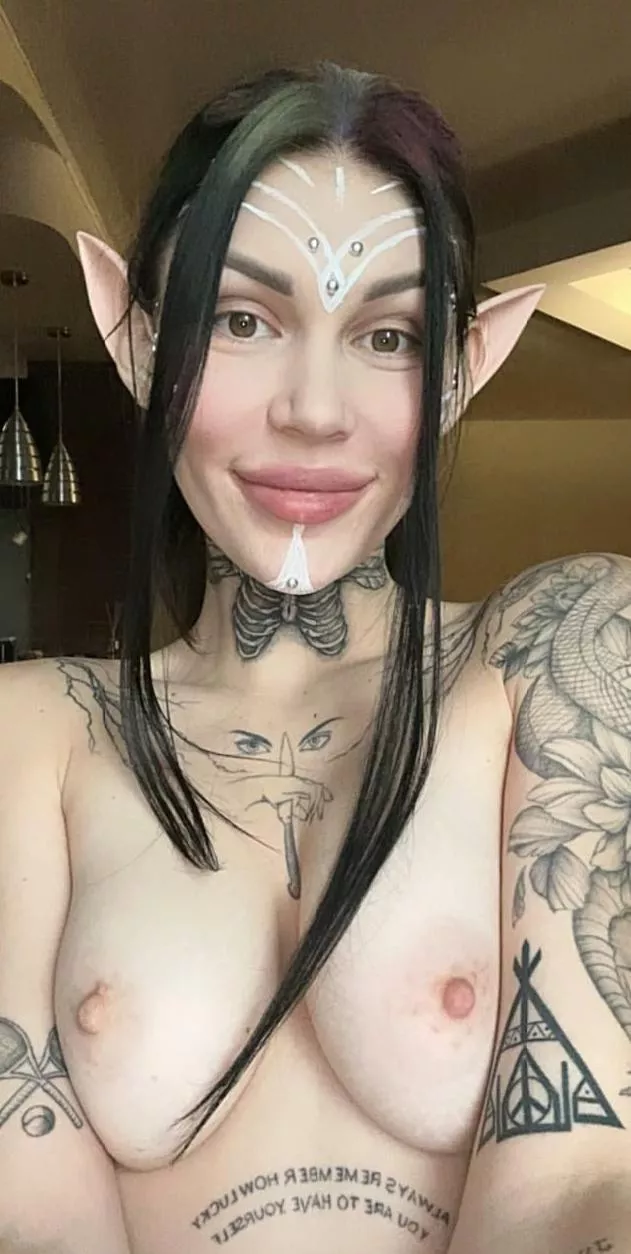 Wanna lick my nipples daddy?