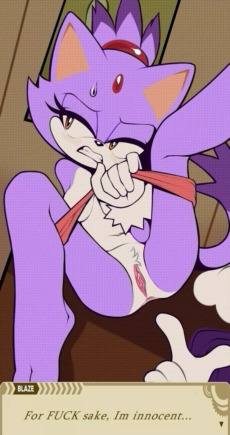 Blaze Trying To Prove Her Innocence (WildBlur)