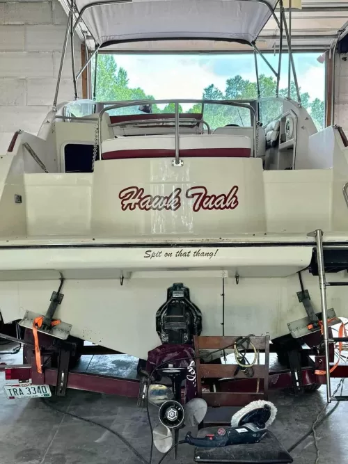 I should rename my boat…