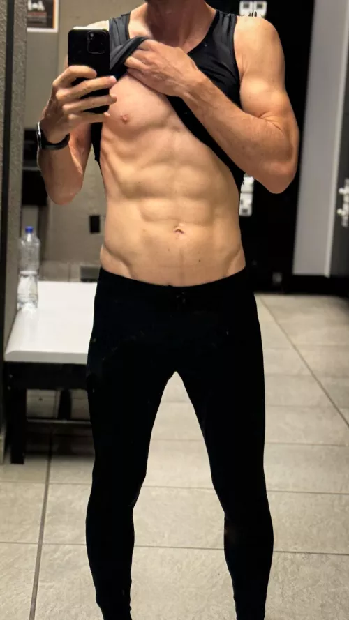 I was alone for a second…