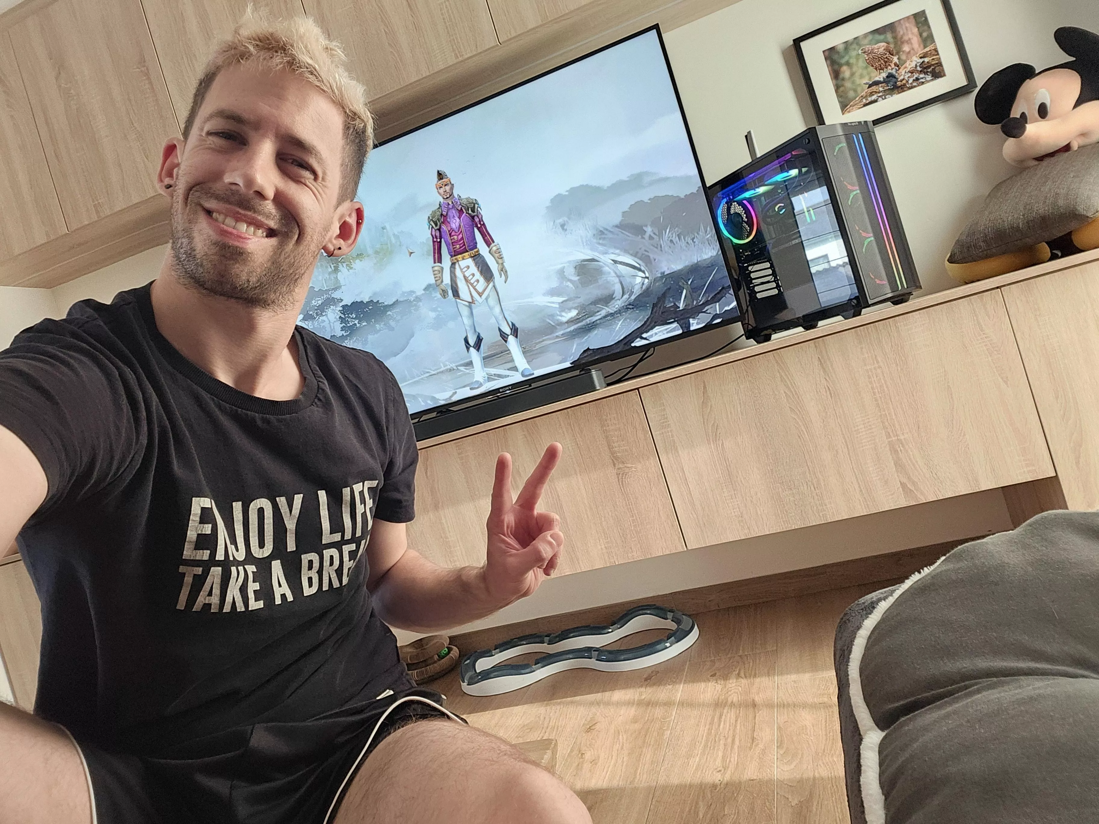 My setup and (one of) my favorite game(s)! My setup and (one of) my favorite game(s)!