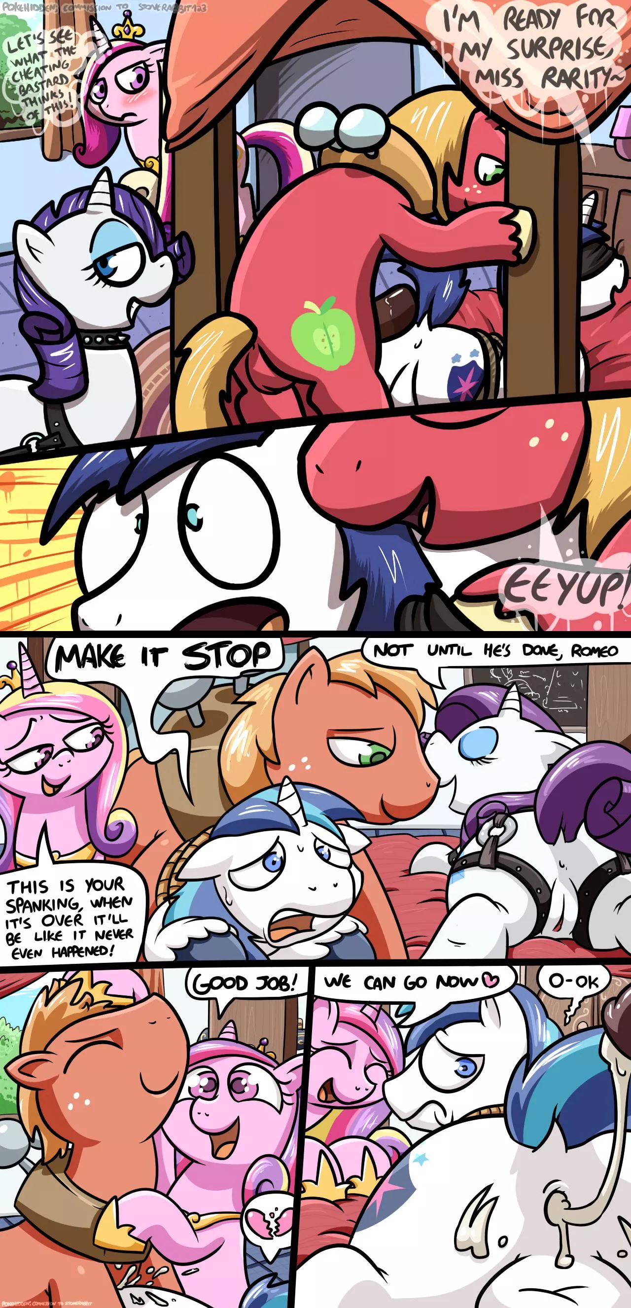 ShiningMac Punishment (artist:pokehidden)