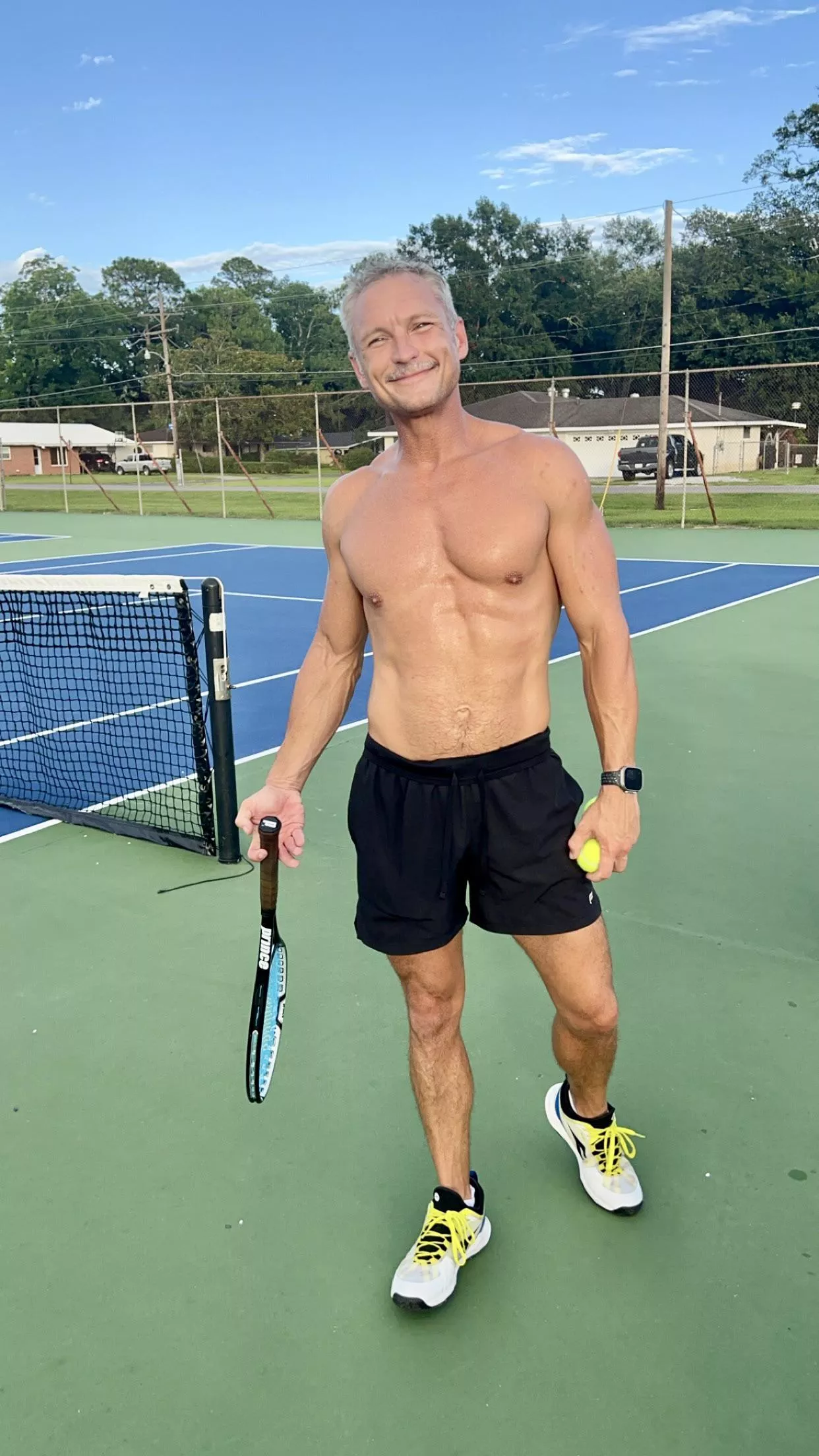 Tennis Partner Caught That Light