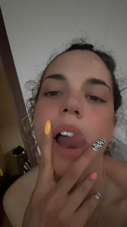 wanna see what this mouth will do? 