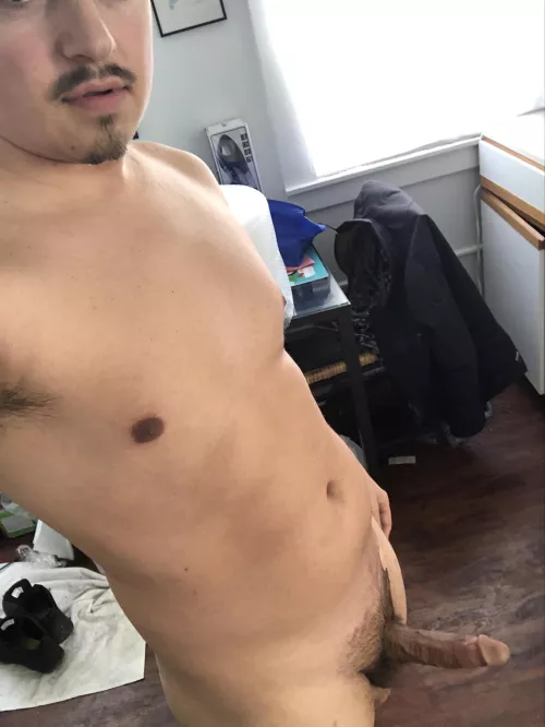 Woke up horny and hard