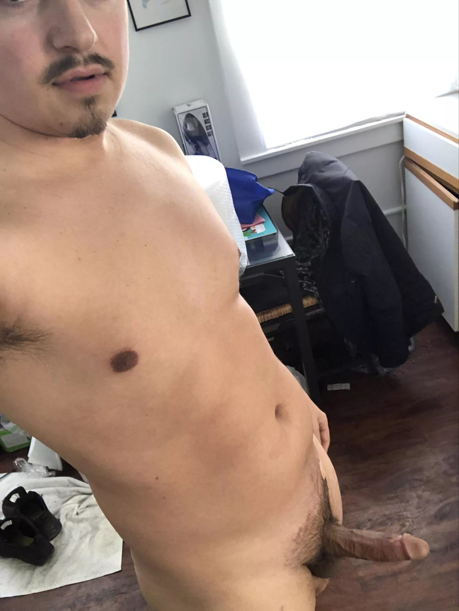 Woke up horny and hard