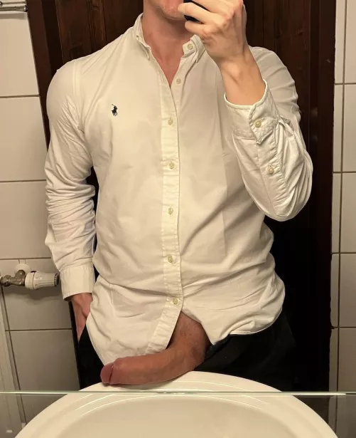 Would you let a massive 6’4 German breed you?