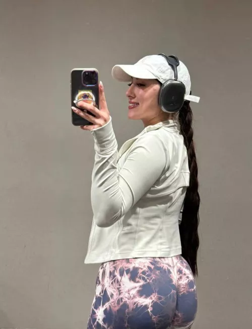 Be honest, are these yoga pants too distracting or just right for you?