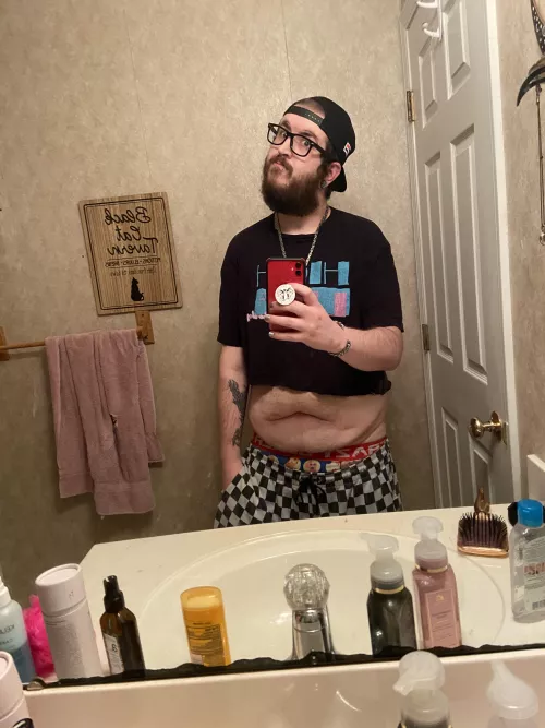 Crop top season aint just for the skinny dudes