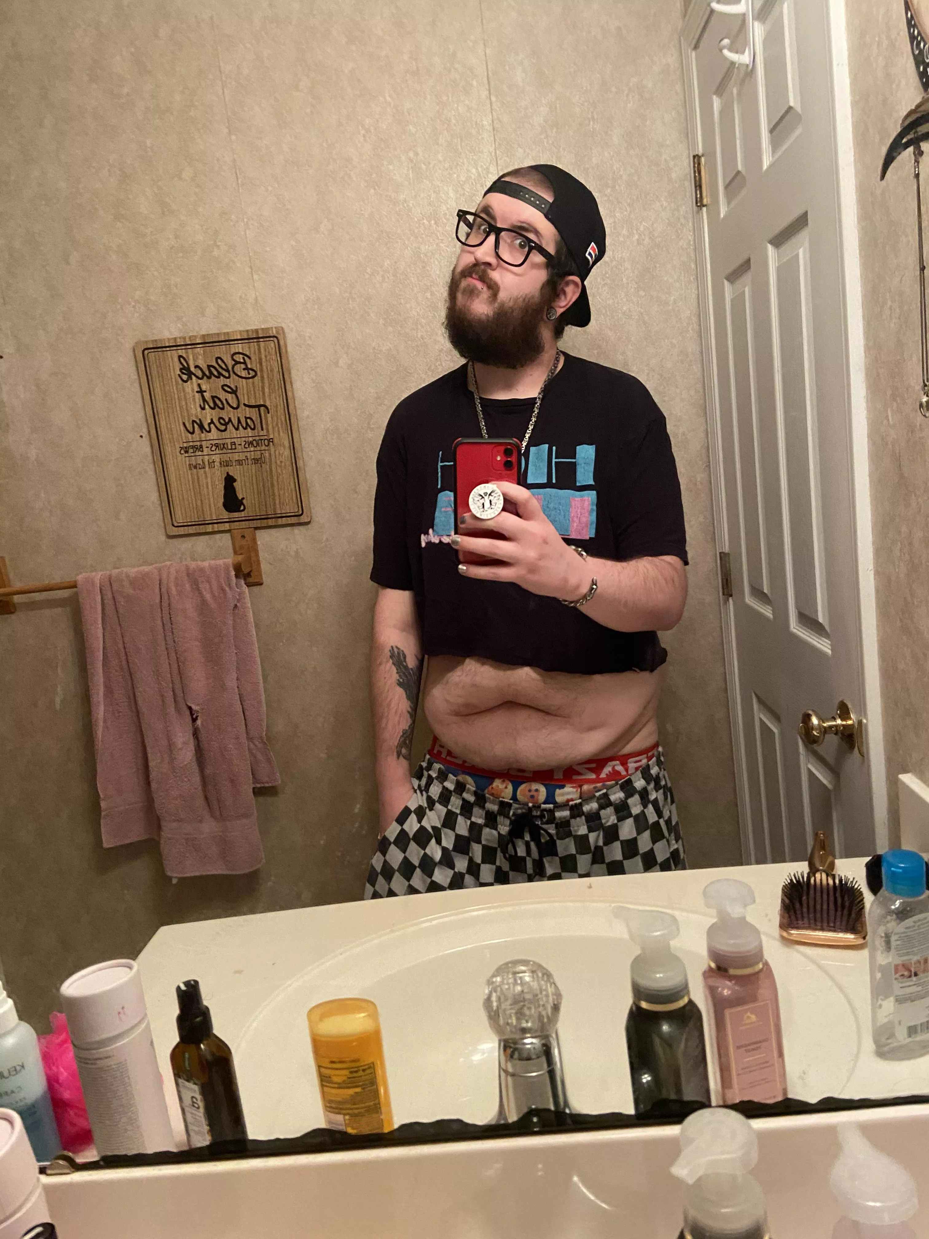 Crop top season aint just for the skinny dudes