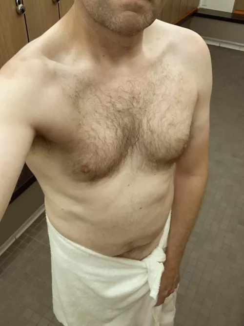 Empty locker room. Come join me