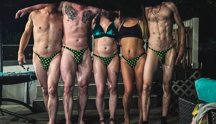 Everyone wearing a thong I made 😍