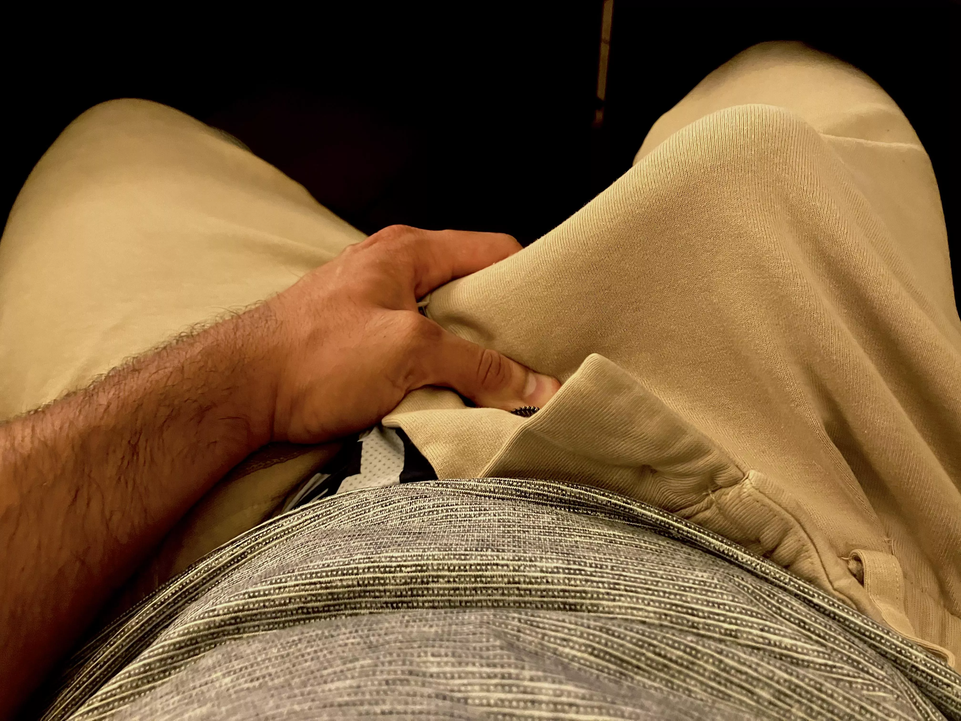 Got something for you to handle under my work desk.