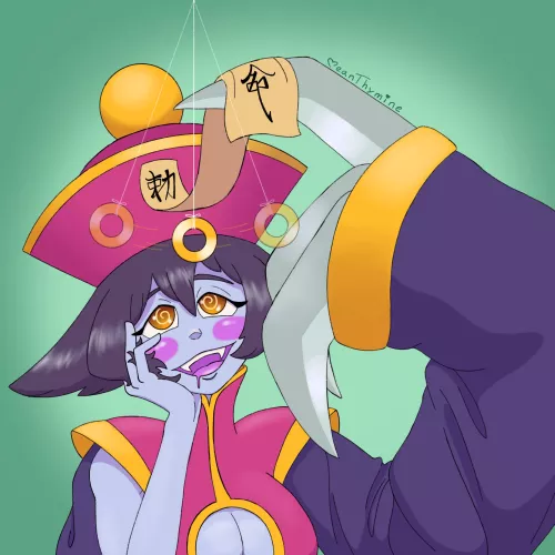 Hsien-Ko (Darkstalkers) [by MeanThymine]