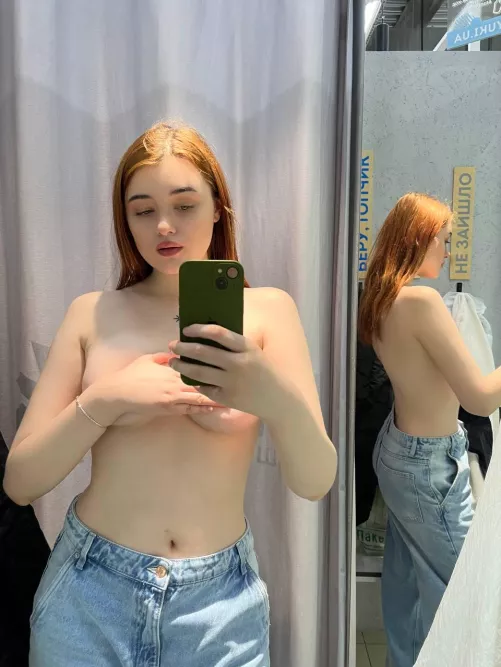 I'm showing you my navel