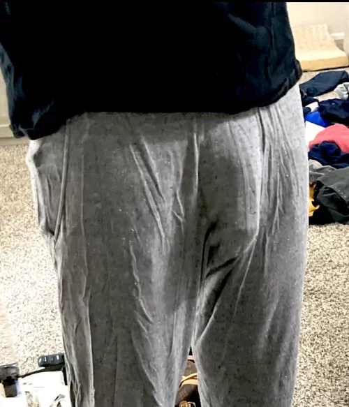 Is the bulge that noticeable? Flaunt it or hide it when the girls friends are over? (27)