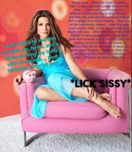 Mistress Sandra Promotes You