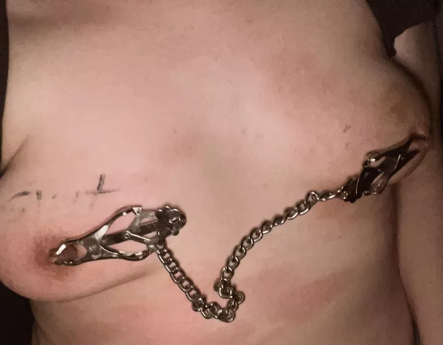 Nettles and Clover Clamps - painful combination 