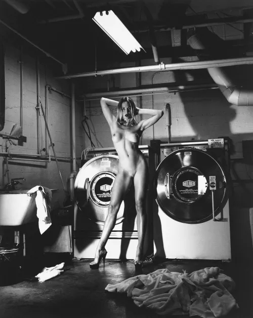 Rachel Williams by Helmut Newton