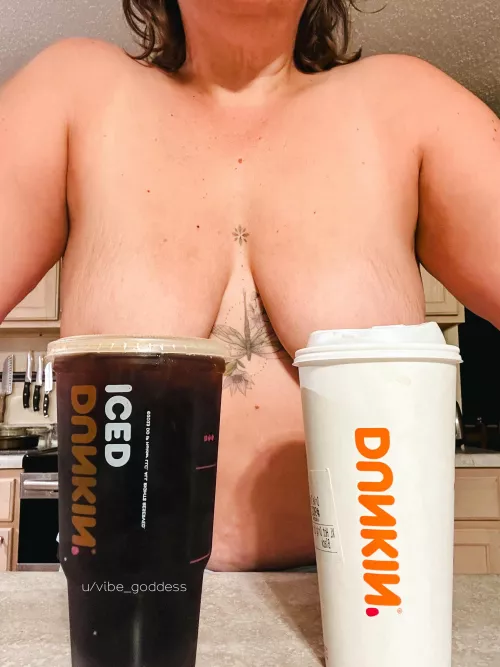 Ready for our coffee date. 