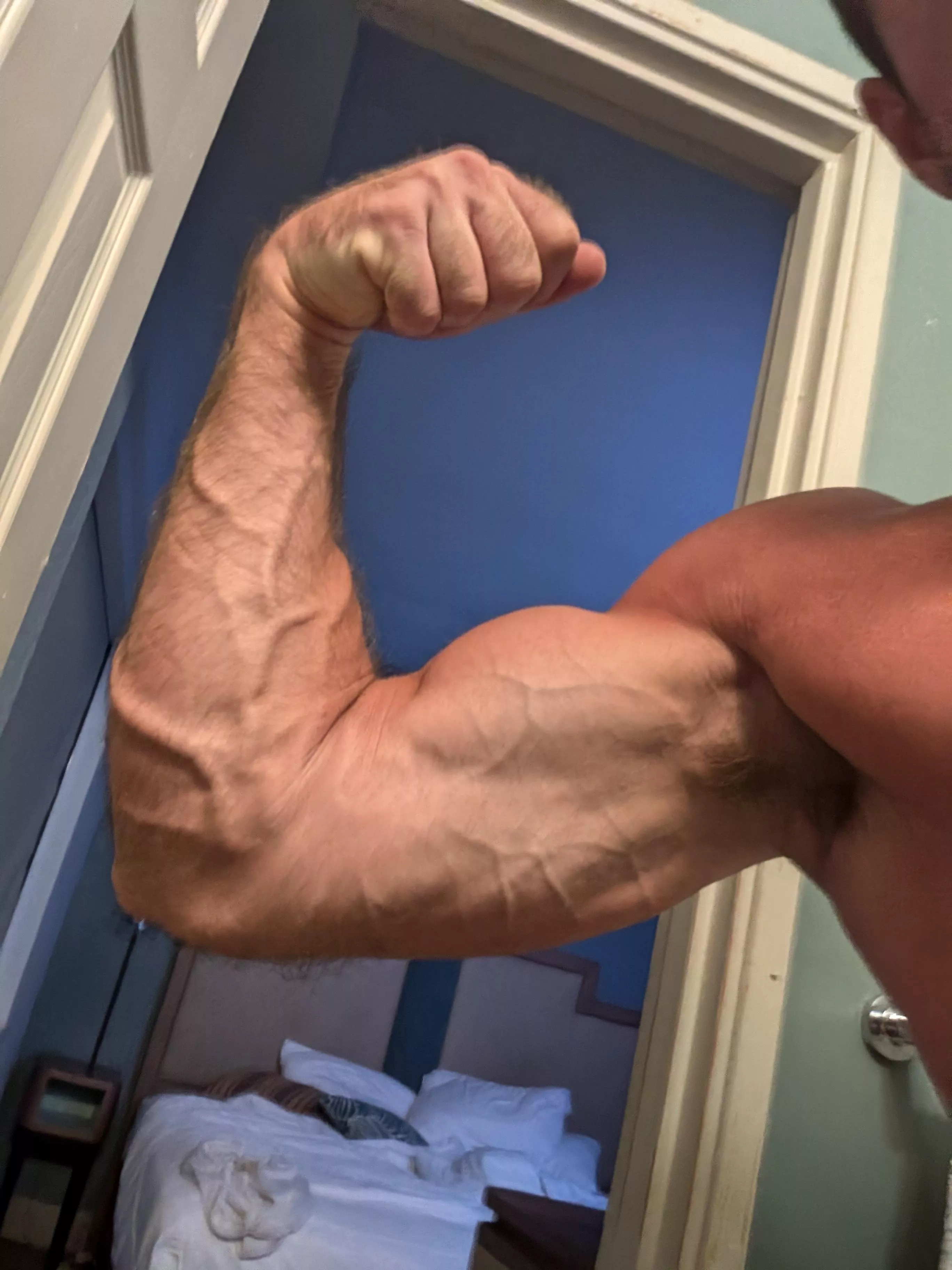 Vascularity going crazy